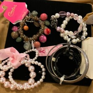 10 pieces a lot of ladies, new assorted, beautiful bracelets